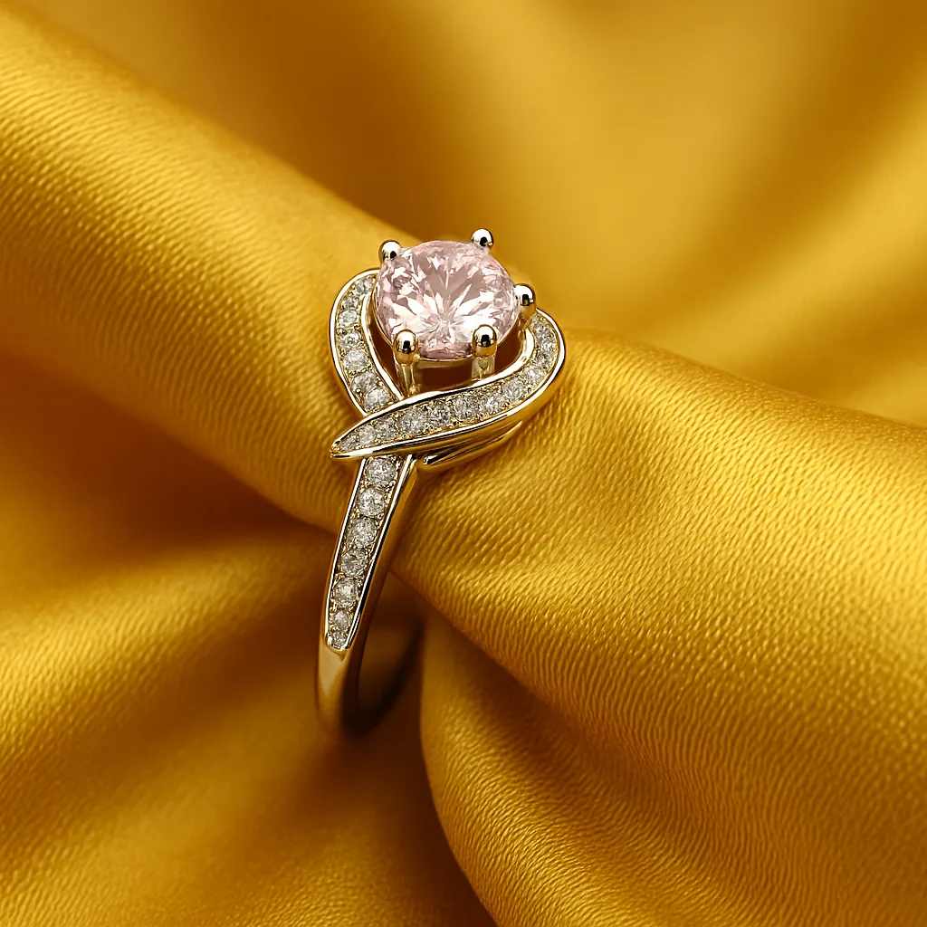 Crimson Swirl Ring - Image 3
